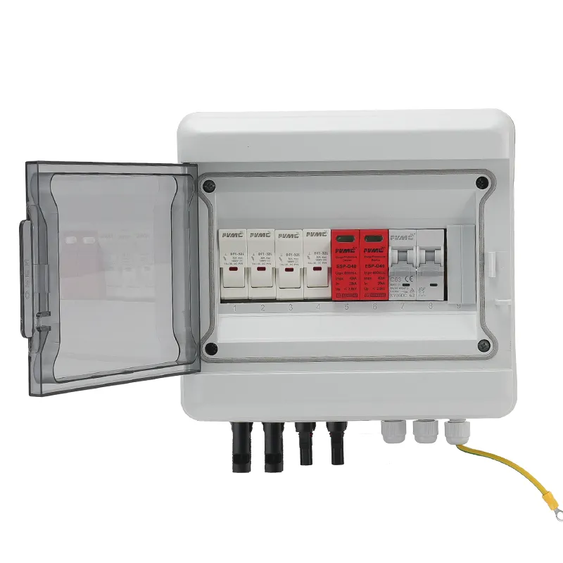 2 in 1 out pv combiner Box