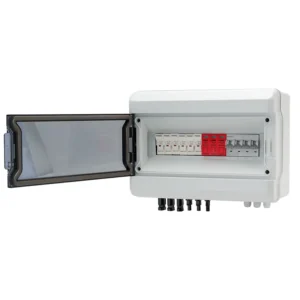 AT Series 3 String 1000V Solar PV Combiner Box IP65 with Surge Protection & DC Breaker