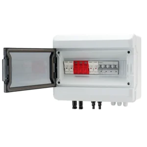 AT 2-in 1-out 1000V DC PV Combiner Box for Solar Panel System | IP65 Waterproof
