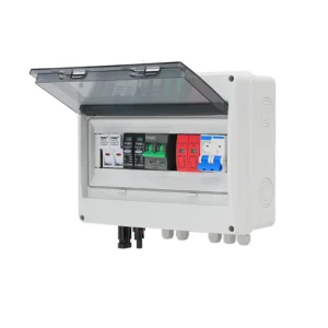 HT DC+AC Solar Combiner Box 600V IP65 with Surge Protection & Breakers | CYF Energy