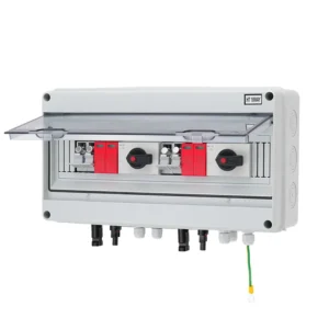 HT 2 String 2 Output 1000V Solar Combiner Box IP65 – Dual Isolator & Surge Protection | CYF Energy