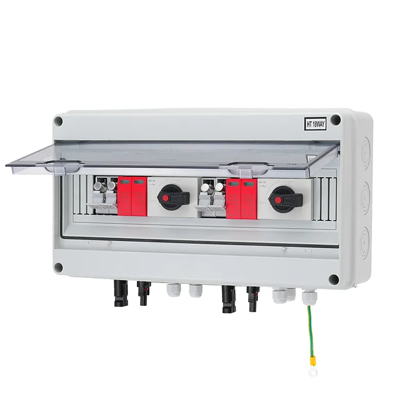HT 2 String 2 Output 1000V Solar Combiner Box IP65 – Dual Isolator & Surge Protection | CYF Energy