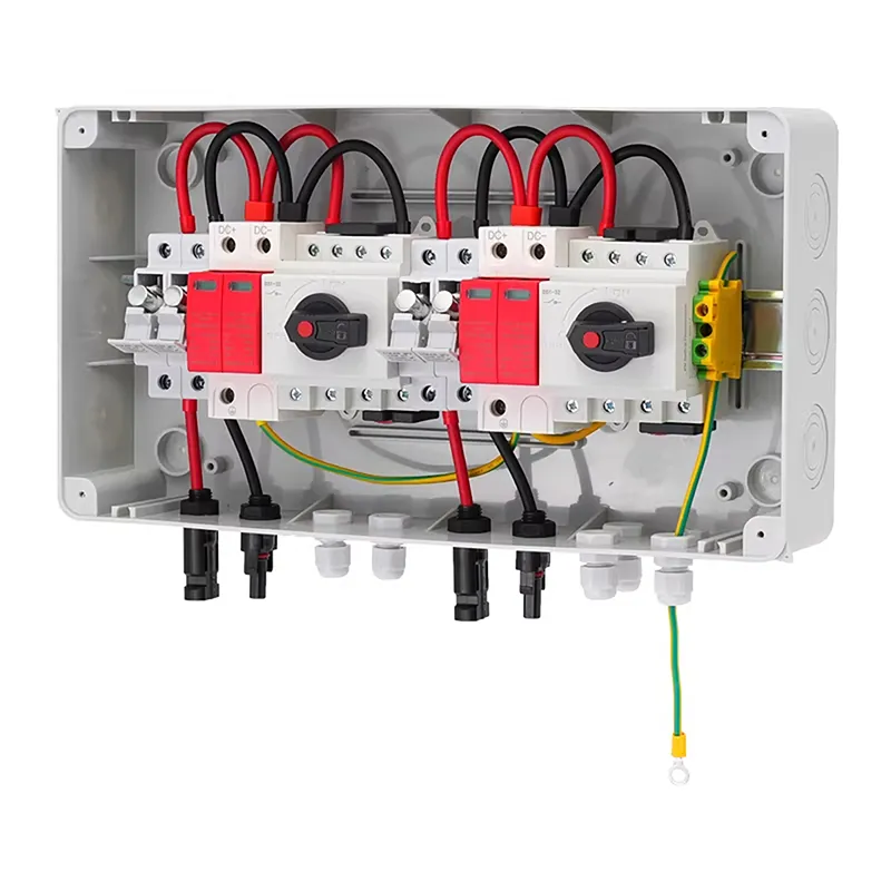 HT 2 String 2 Output 1000V Solar Combiner Box IP65 – Dual Isolator & Surge Protection | CYF Energy - Image 3