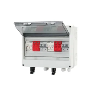 HT Series 2 In 2 Out 600V Solar Combiner Box IP65 – Dual SPD & Breaker (HT12WAY) | CYF Energy